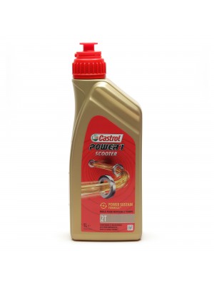 Castrol Power 1 Scooter 2T teilsynthetisches Motorrad Motoröl 1l